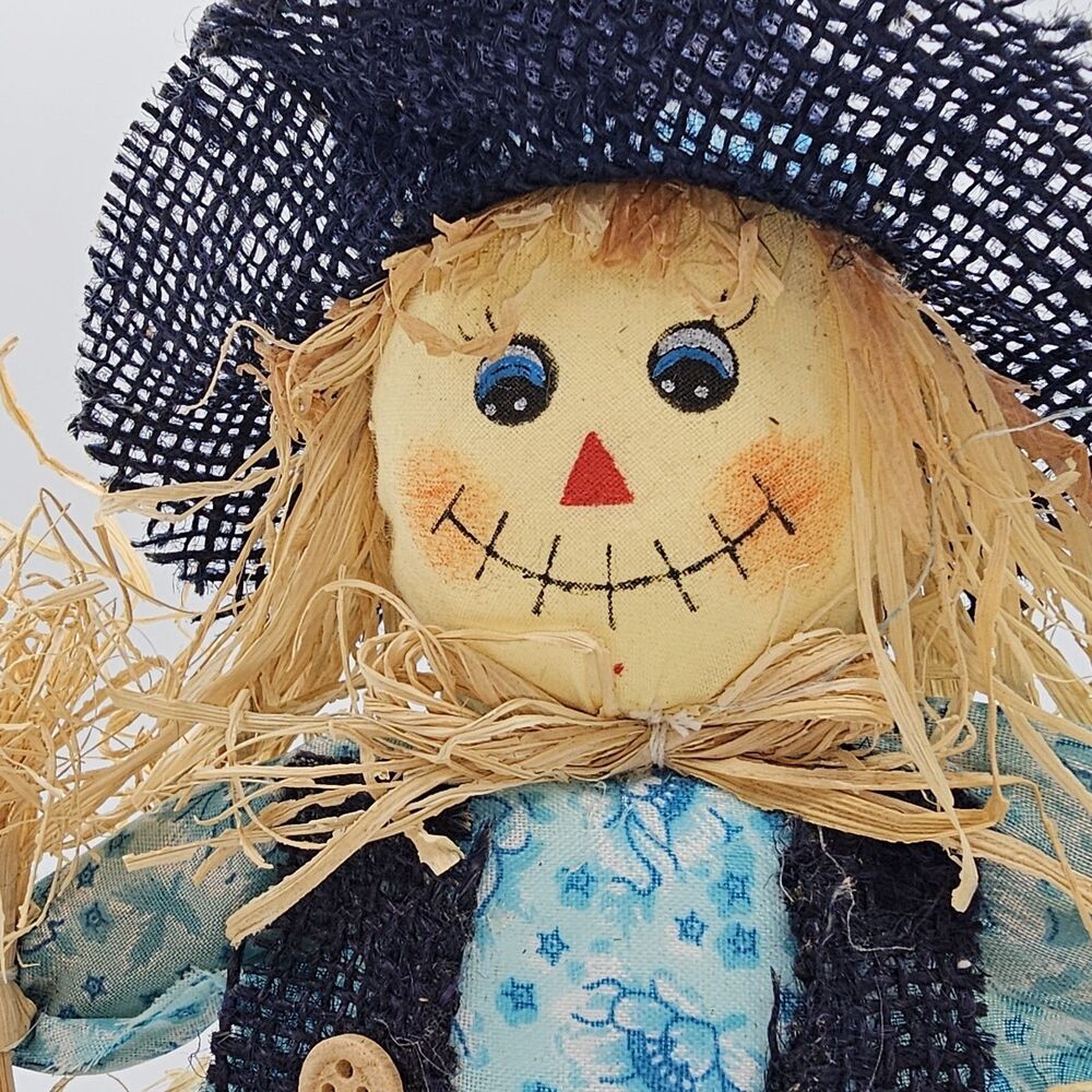 Scarecrow Fall‎ Halloween Decor Standing Ornaments Harvest Autumn Figurines Set - Picture 12 of 16